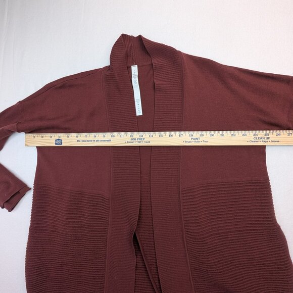 Lululemon Sit In Lotus Wrap II Style Number: W4ANWS Burgundy,Cassis Size 6 - Picture 10 of 15